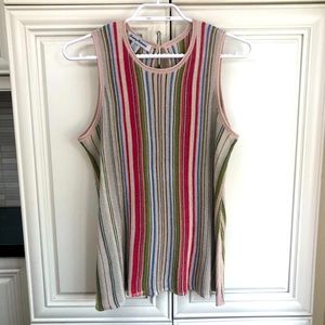 Tommy Bahama multi-colour stripe women’s tank top 🍋